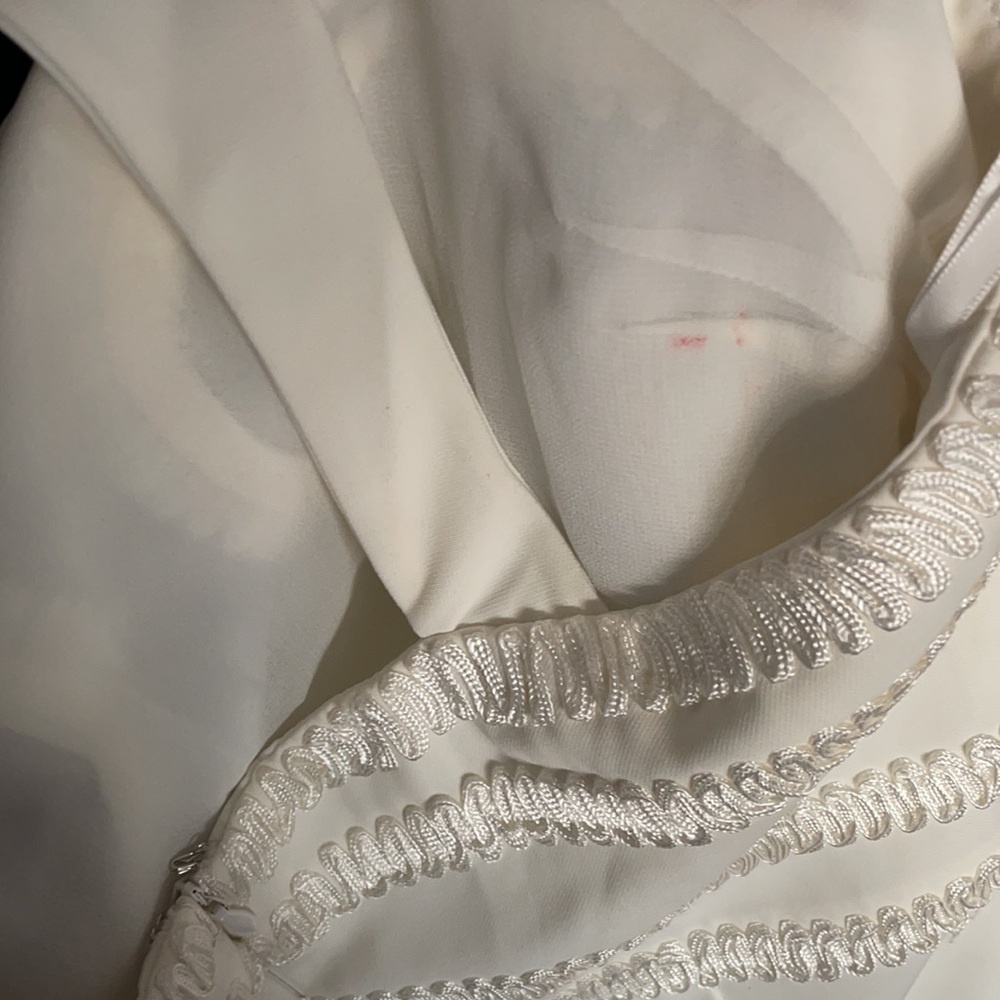High/Low White Dress - Picture 8 of 8